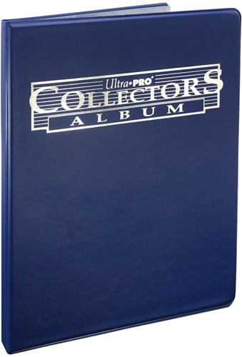 9-Pocket Portfolio - Collectors Album Cobalt Blauw