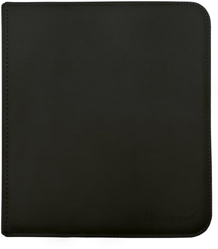Zippered 12-Pocket Pro-Binder - Zwart 