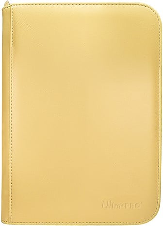 Pro-Binder Vivid 4-Pocket Zippered - Geel