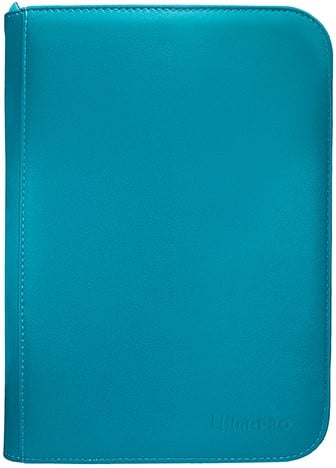 Pro-Binder Vivid 4-Pocket Zippered - Turquoise