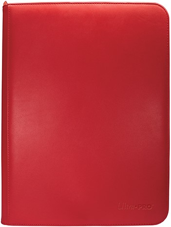 Pro-Binder Vivid 9-Pocket Zippered - Rood