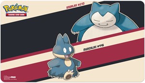 Afbeelding van het spelletje Pokemon Playmat - Snorlax & Munchlax