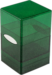 Afbeelding van het spel Deckbox Satin Tower - Glitter Green