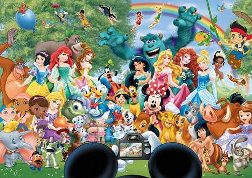 The Marvellous World of Disney II Puzzel (1000 stukjes)-2