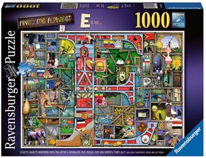 Afbeelding van het spel Awesome Alphabet E Puzzel (1000 stukjes)