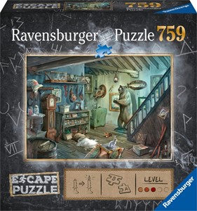 Afbeelding van het spelletje Escape 8 Forbidden Basement Puzzel (759 stukjes)