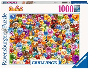 Afbeelding van het spelletje Heel veel Gelini Puzzel (1000 stukjes)