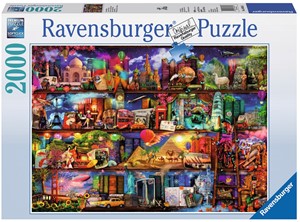 Afbeelding van het spel Wereld van de Boeken Puzzel (2000 stukjes)