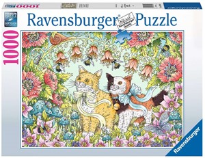 Afbeelding van het spelletje Kattenvriendschap Puzzel (1000 stukjes)