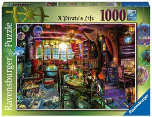 Afbeelding van het spelletje Piratenleven Puzzel (1000 stukjes)