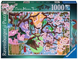Afbeelding van het spelletje Kersenboom in Bloei Puzzel (1000 stukjes)