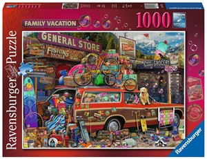 Afbeelding van het spelletje Familievakantie Puzzel (1000 stukjes)