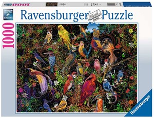 Afbeelding van het spelletje Schitterende Vogels Puzzel (1000 stukjes)