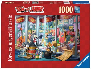 Afbeelding van het spelletje Tom & Jerry Hall Of Fame Puzzel (1000 stukjes)