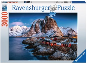 Ravensburger Hamnoy Lofoten Puzzel 3000 Stukjes ravensburger kopen in de aanbieding