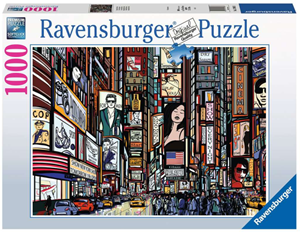 Afbeelding van het spelletje Kleurrijk New York Puzzel (1000 stukjes)