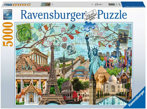 Afbeelding van het spelletje Big City Collage Puzzel (5000 stukjes)