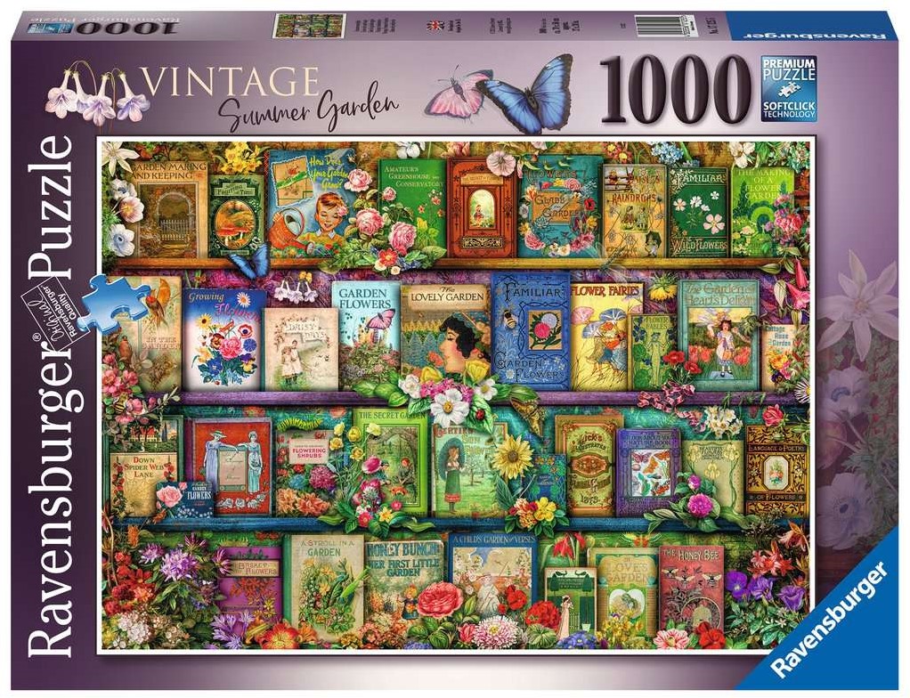 Kampioenschap bewijs Omleiden Vintage Tuinboeken Puzzel (1000 stukjes) - kopen bij Spellenrijk.nl