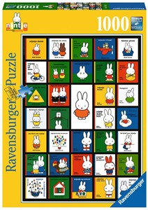 Afbeelding van het spel Nijntje Bookcovers Puzzel (1000 stukjes)