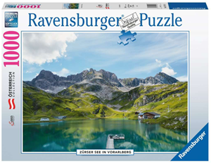 Afbeelding van het spelletje Zurser See in Vorarlberg Puzzel (1000 stukjes)