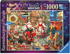 Afbeelding van het spel Santa's Workshop Puzzel (1000 stukjes)