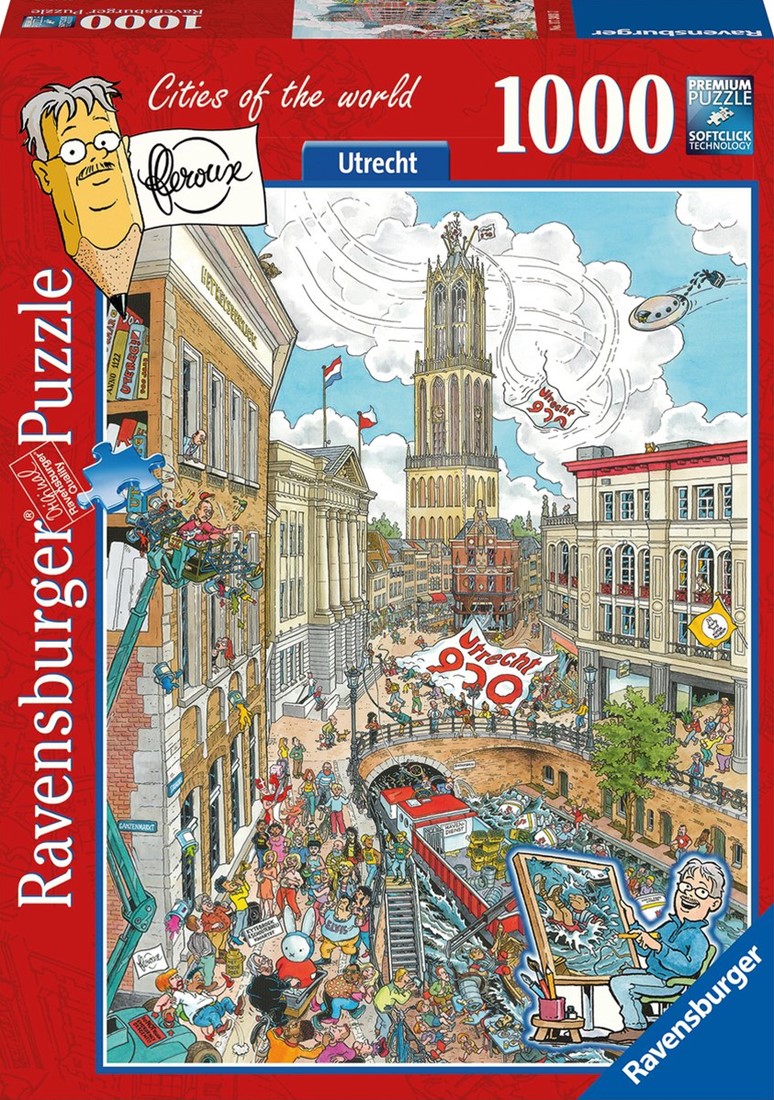 Omgeving theater Jumping jack Fleroux - Utrecht Puzzel (1000 stukjes) - kopen bij Spellenrijk.nl