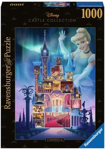 Afbeelding van het spel Disney Cinderella Kasteel Puzzel (1000 stukjes)