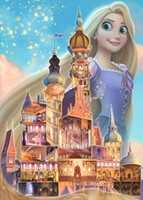 Disney Rapunzel Kasteel Puzzel (1000 stukjes)-2
