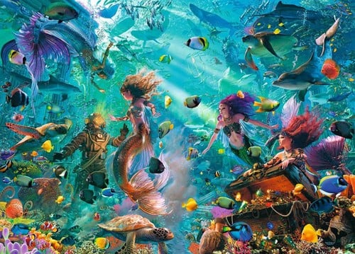 Koninkrijk Onderwater Puzzel (9000 stukjes)-2
