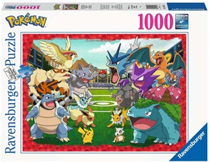 Afbeelding van het spel Confrontatie Tussen Pokemon Puzzel (1000 stukjes)