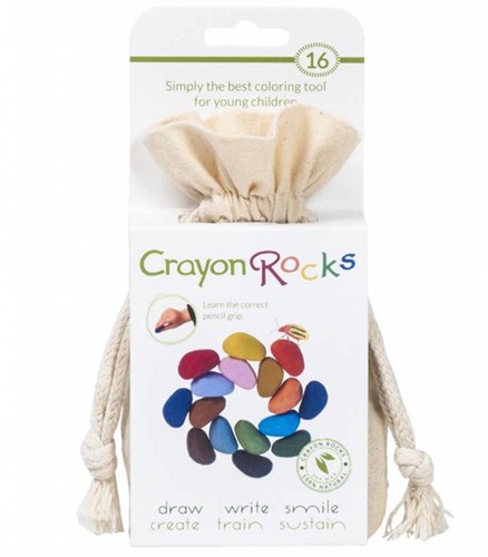 Crayon Rocks - Cotton Muslin 16 Colors