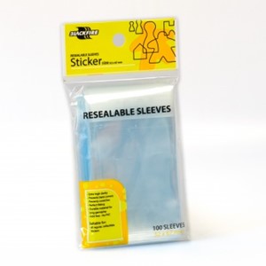 Afbeelding van het spelletje Blackfire Resealable Sleeves - Sticker (52x67mm)