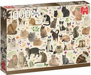 Jumbo Katten Poster Puzzel 1000 Stukjes jumbo kopen in de aanbieding