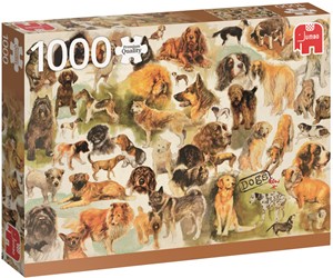Jumbo Honden Poster Puzzel 1000 Stukjes jumbo kopen in de aanbieding