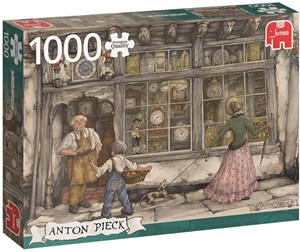 Afbeelding van het spelletje Anton Pieck - De Klokkenwinkel Puzzel (1000 stukjes)