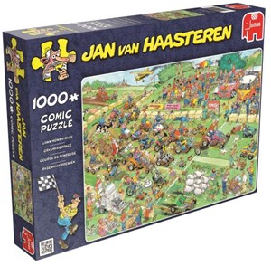 Jumbo Jan Van Haasteren Grasmaaierrace Puzzel 1000 Stukjes jumbo kopen in de aanbieding