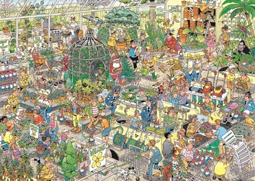 Jan van Haasteren - Het Tuincentrum Puzzel (1000 stukjes)-2