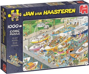 Jan van Haasteren De Sluizen Puzzel 1000 stukjes
