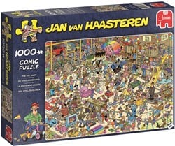 Haan Onbevreesd verband Jan van Haasteren - Darts Puzzel (1000 stukjes) - kopen bij Spellenrijk.nl