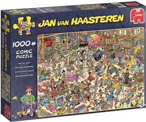 Afbeelding van het spelletje Jan van Haasteren - De Speelgoedwinkel Puzzel (1000 stukjes)