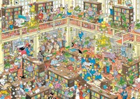 Jan van Haasteren - De Bibliotheek Puzzel (1000 stukjes)-2