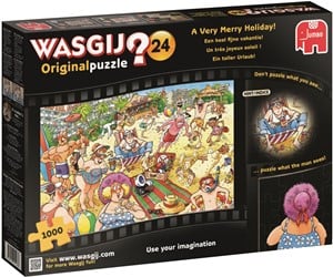 Jumbo Wasgij Original Puzzel 24 Een Heel Fijne Vakantie 1000 Stukjes jumbo kopen in de aanbieding Jumbo Wasgij Original Puzzel 24 Een Heel Fijne Vakantie 1000 Stukjes jumbo kopen in de aanbieding
