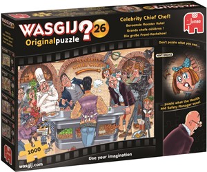 Jumbo Wasgij Original Puzzel 26 Beroemde Meester Koks 1000 Stukjes jumbo kopen in de aanbieding Jumbo Wasgij Original Puzzel 26 Beroemde Meester Koks 1000 Stukjes jumbo kopen in de aanbieding