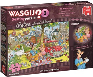 Jumbo Wasgij Destiny Retro 2 Het Aanzoek Puzzel 1000 jumbo kopen in de aanbieding Jumbo Wasgij Destiny Retro 2 Het Aanzoek Puzzel 1000 jumbo kopen in de aanbieding