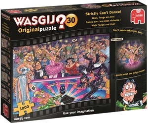 Afbeelding van het spelletje Wasgij Original 30 - Wals, Tango en Jive! Puzzel (1000 stukjes)