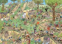 Jan van Haasteren - WK Veldrijden Puzzel (1000 stukjes)-2