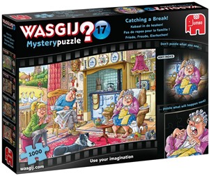 Afbeelding van het spelletje Wasgij Mystery 17 - Kabaal in de Keuken! (1000 stukjes)