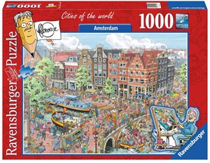Afbeelding van het spel Fleroux - Amsterdam Puzzel (1000 stukjes)
