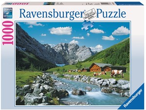 Afbeelding van het spelletje Karwendelgebergte Oostenrijk Puzzel (1000 stukjes)