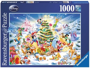 Afbeelding van het spel Kerstmis met Disney Puzzel (1000 stukjes)